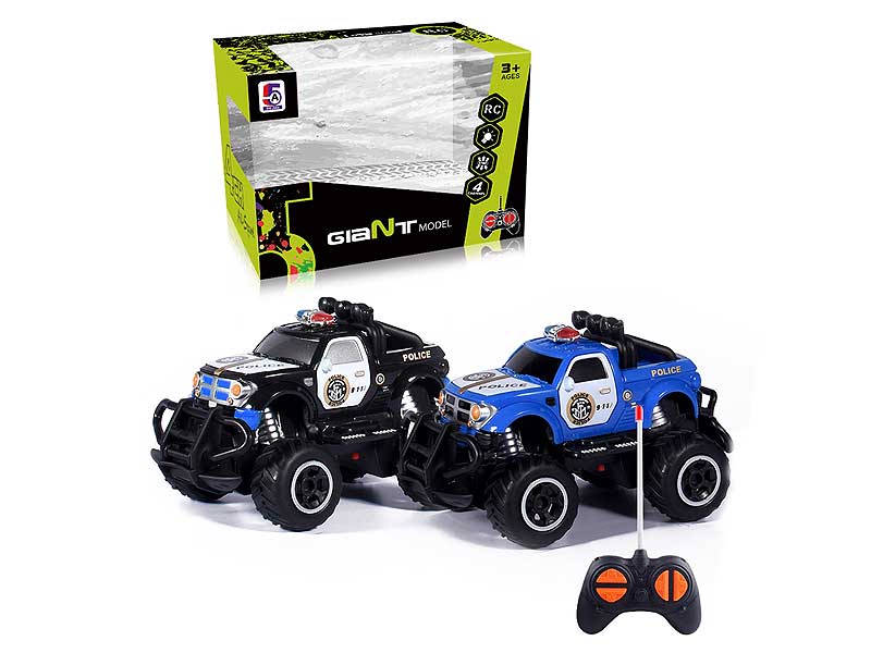 R/C Cross-country Police Car 4Ways(3C) toys