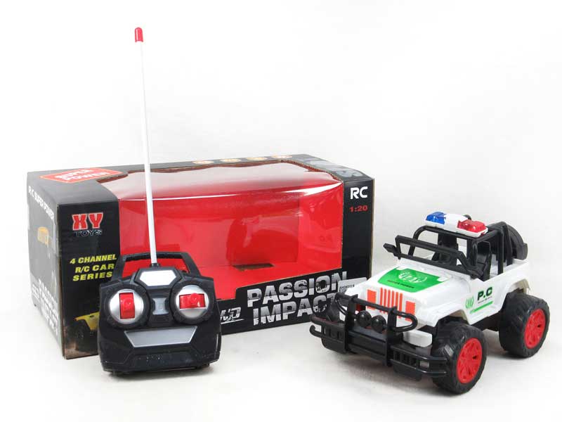 1:20 R/C Police Car toys