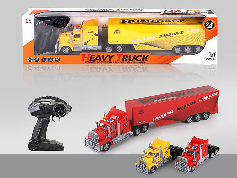 2.4G R/C Container Truck 4Ways W/L(2C) toys