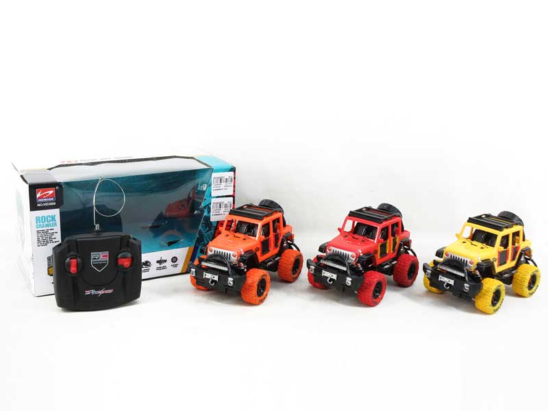R/C Cross-country Car 4Ways W/L(3C) toys
