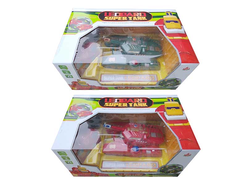 R/C Transforms Tank W/L_M(2C) toys