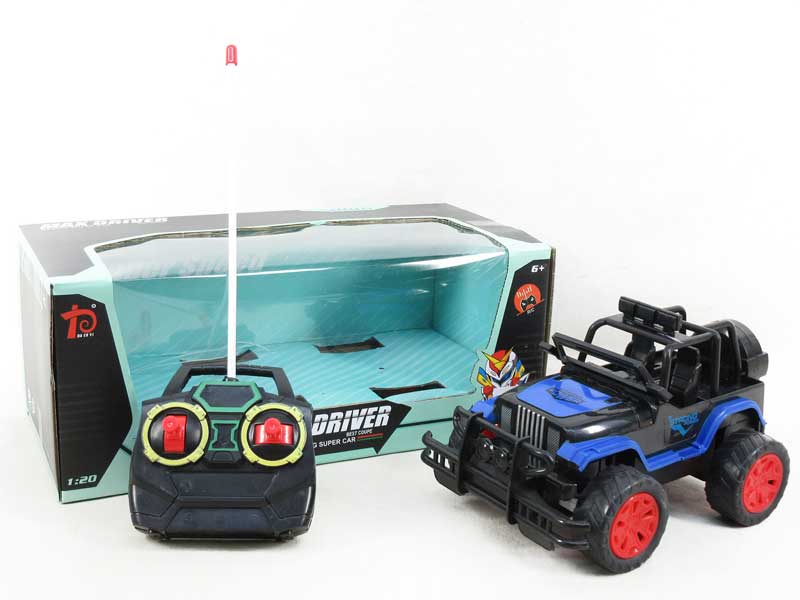 1:20 R/C Jeep(4C) toys