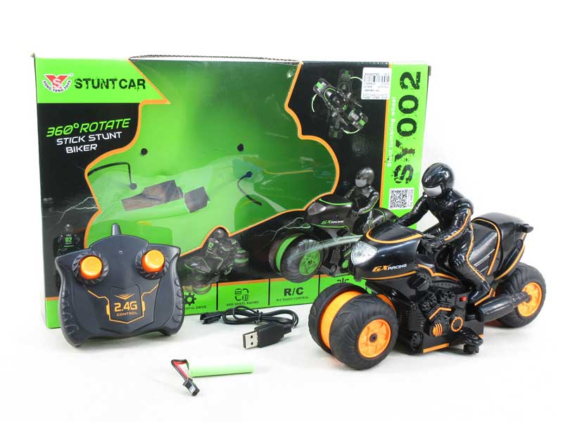 2.4G R/C Stunt Motorcycle W/Charge(2C) toys