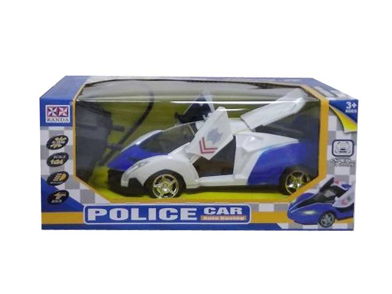 1:24 R/C Police Car 5Ways W/L toys