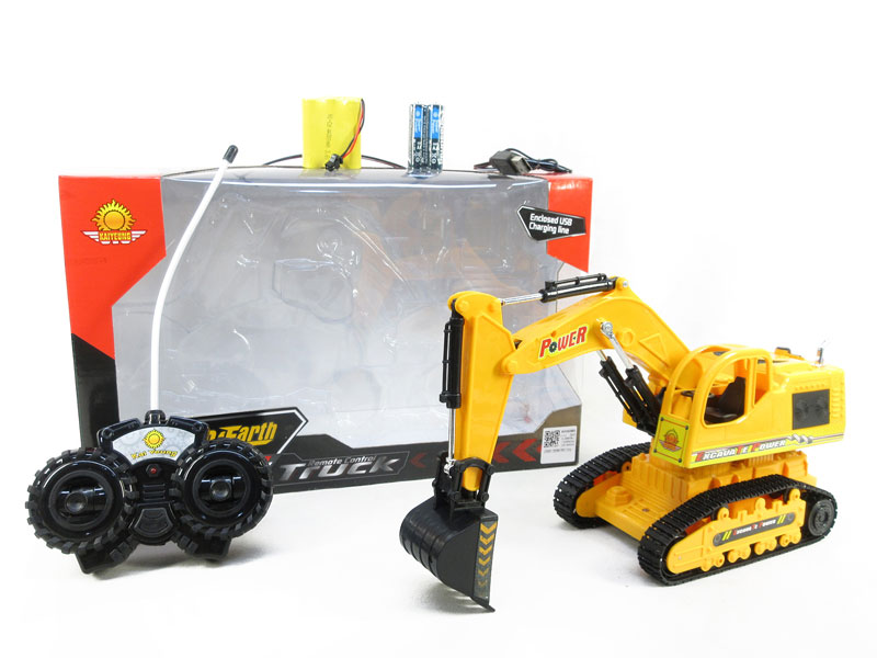 R/C Construction Truck 5Ways W/L_Charge toys
