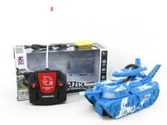 1:18 R/C Transforms Tank 5Ways W/IC_Charge(2C) toys