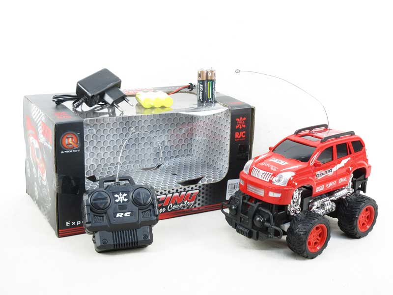 1:18 R/C Cross-country Car 4Ways W/Charge(2C) toys