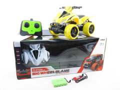 2.4G 1:14 R/C Motorcycle 4Ways W/Charge(2C)