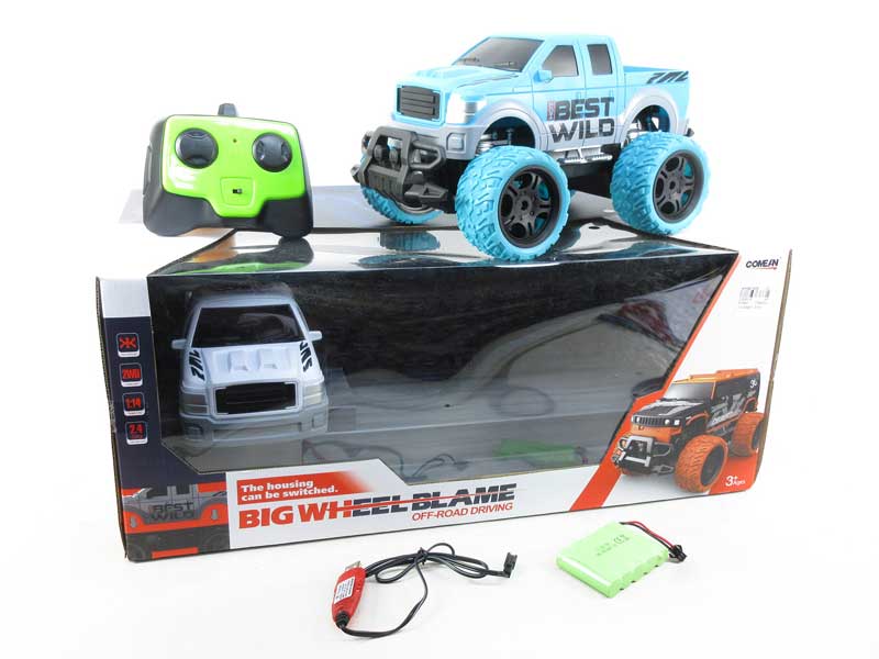 2.4G 1:14 R/C Car 4Ways W/Charge(2C) toys