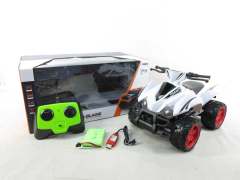 2.4G 1:14 R/C Motorcycle 4Ways W/Charge(2C)