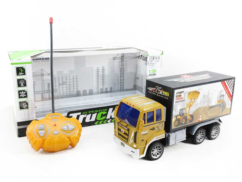 1:30 R/C Container Truck 4Ways W/L toys