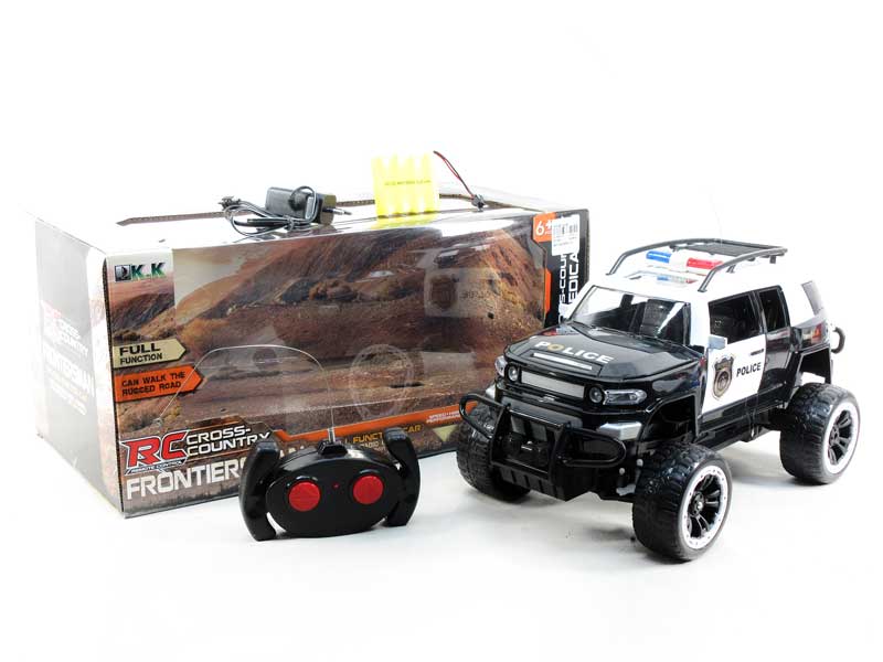 R/C Cross-country Police Car 4Ways W/Charge toys