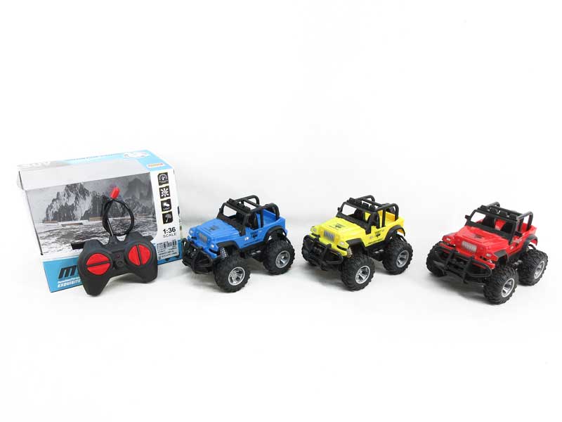 1:36 R/C Cross-country Car 4Ways(3C) toys
