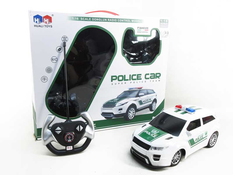 1:16 R/C Police Car 4Ways(2C) toys