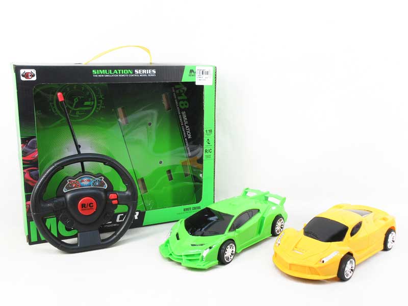 1:18 R/C Car 2Ways(2S4C) toys