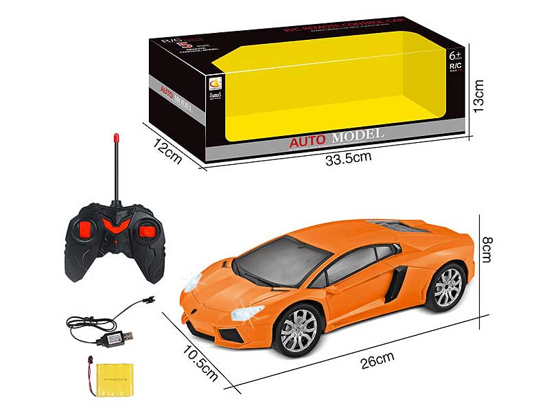 1:16 R/C Car 4Ways W/Charge toys