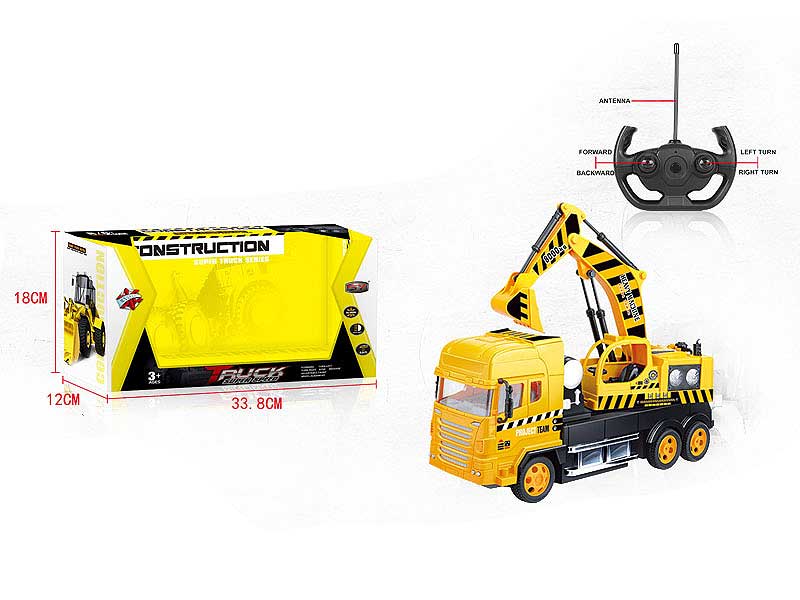 R/C Construction Truck 4Ways W/L toys