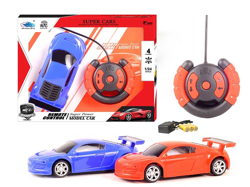 1:24 R/C Car 4Ways W/L_Charge toys