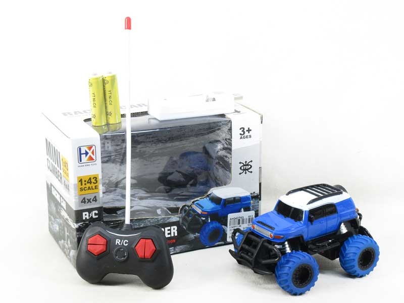 1:43 R/C Cross-country Car 4Ways W/Charge(2C) toys