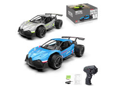2.4G 1:16 R/C Mteal Car 4Ways W/Charger(2C)