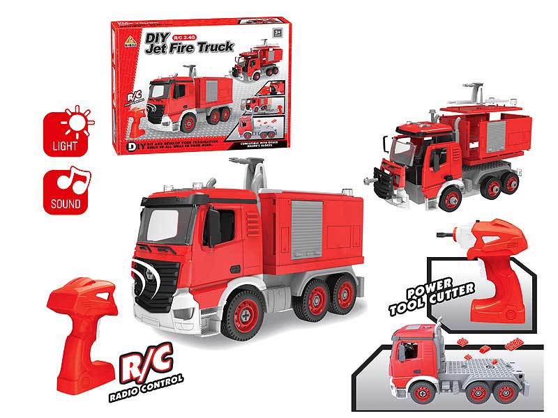 2.4G R/C Fire Engine W/L_M toys