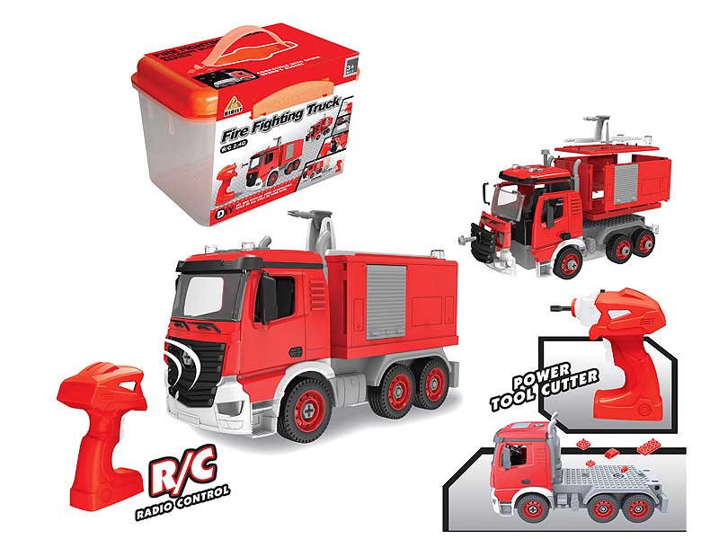2.4G R/C Fire Engine toys