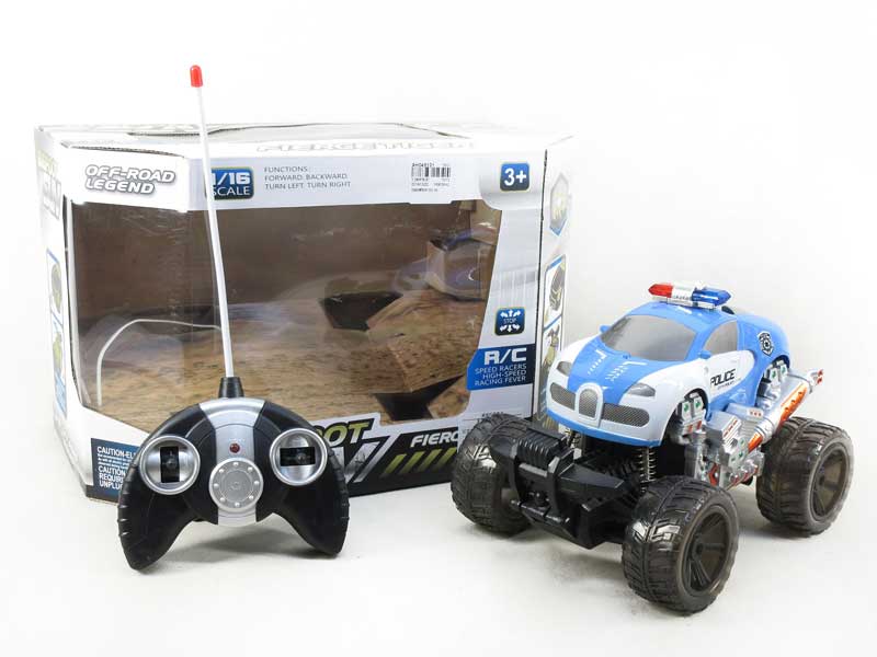 R/C Cross-Country Police Car W/L_M toys