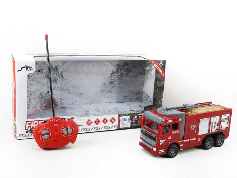 1:30 R/C Fire Engine 4Ways W/L toys