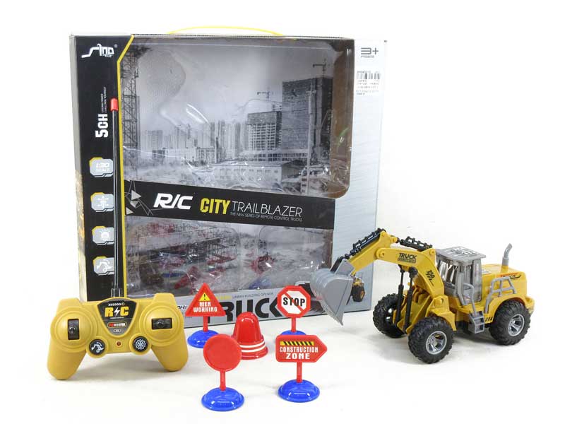 1:30 R/C Construction Truck 5Ways W/L toys