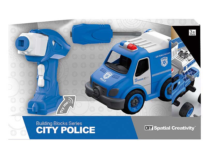 R/C Diy Ambulance W/S toys