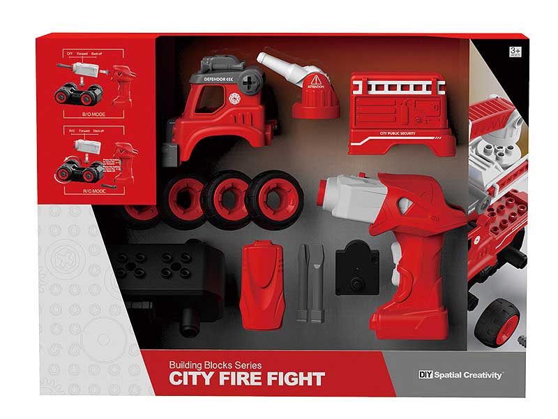 R/C Fire Engine W/S toys
