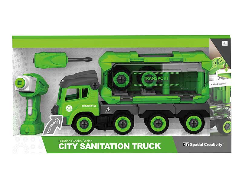 R/C Diy Contrain Truck W/S toys