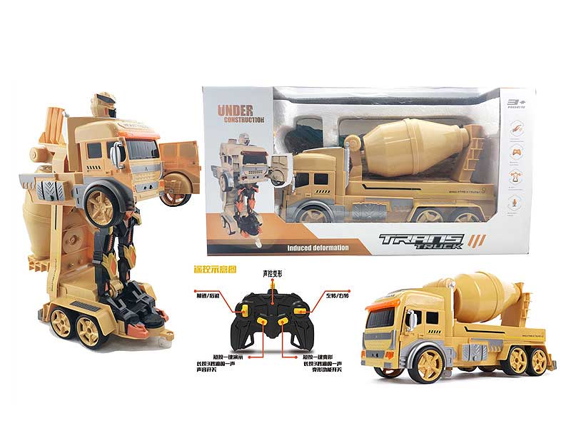 1:12 R/C Transforms Construction Truck W/Charge toys