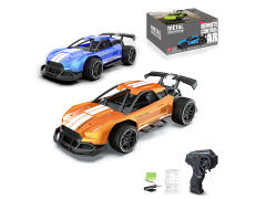 2.4G 1:16 R/C Mteal Car 4Ways W/Charger(2C)