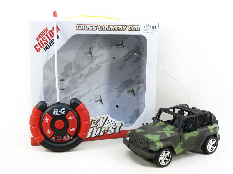 R/C Cross-country Jeep 4Ways W/L(2C) toys