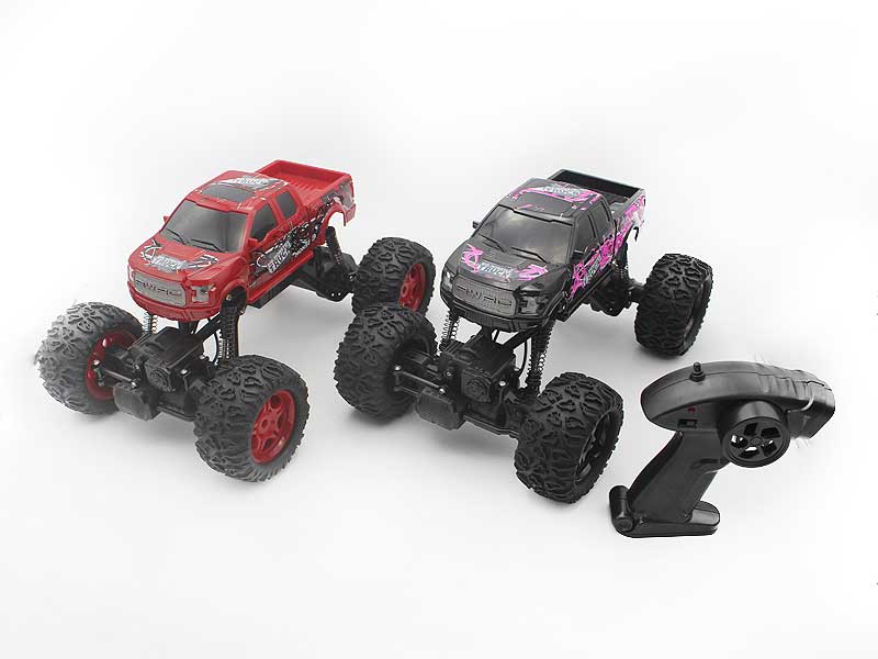 2.4G 1:14 R/C Cross-country Car 4Ways W/Charge(2C) toys