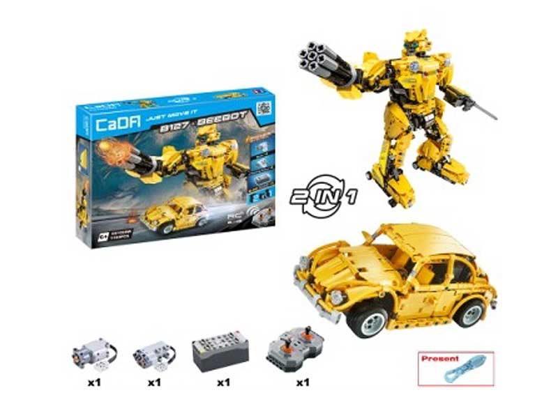 2in1 B/O Block Car toys