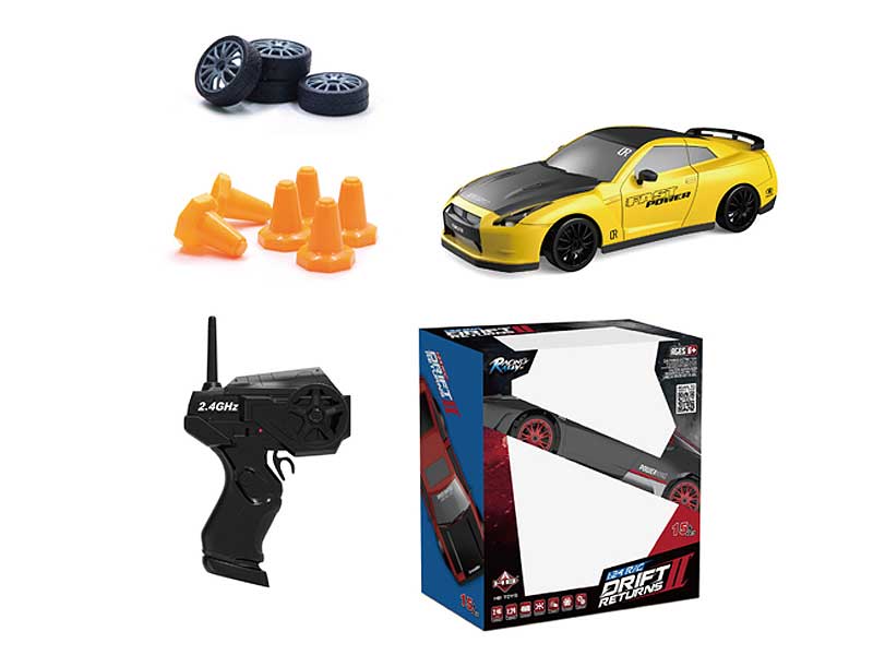 2.4G 1:24 R/C Car W/L toys