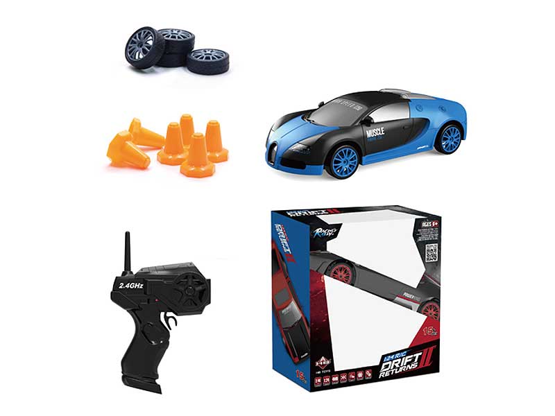 2.4G 1:24 R/C Car W/L toys