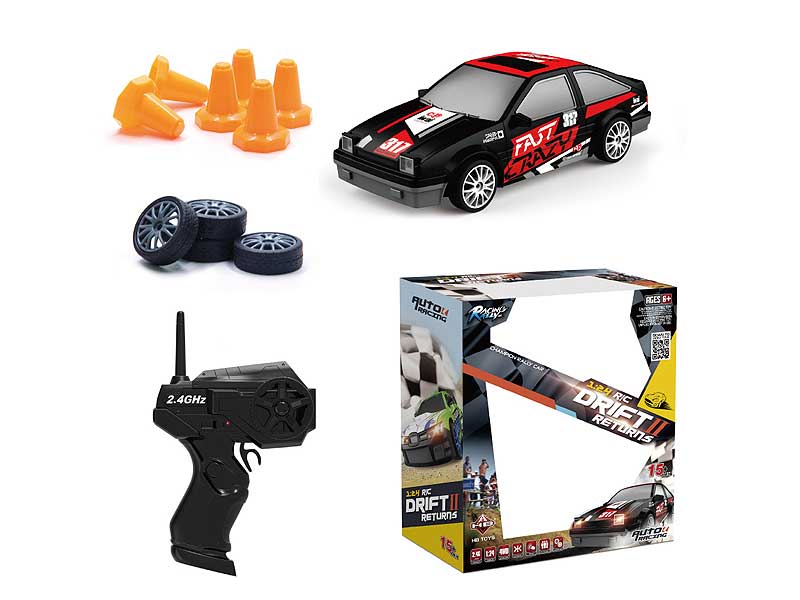 2.4G 1:24 R/C Car W/L toys