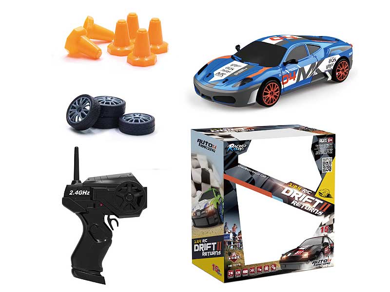 2.4G 1:24 R/C Car W/L toys