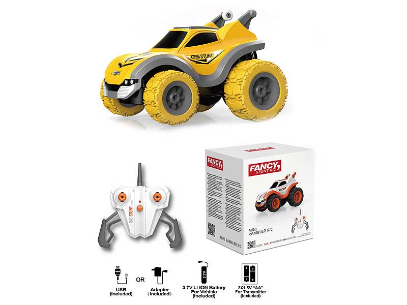 2.4G 1:26 R/C Stunt Car W/Charge toys
