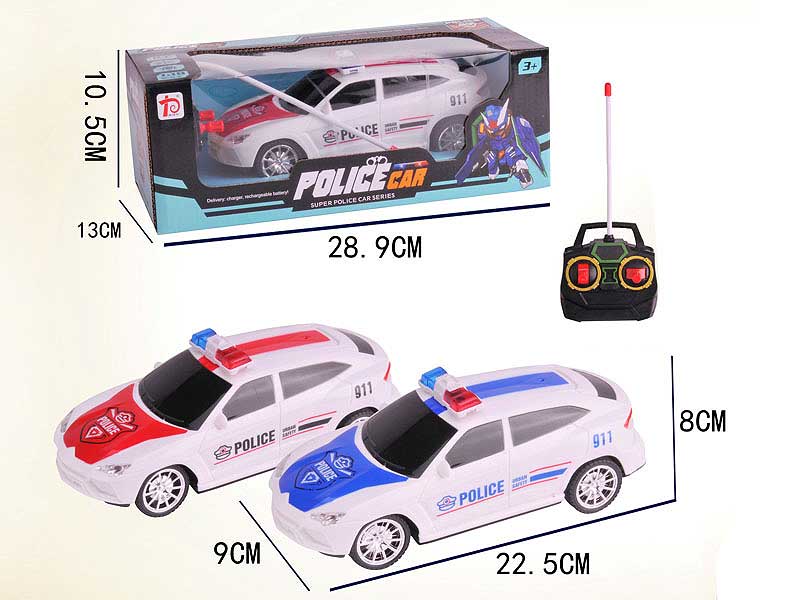 1:18 R/C Police Car(2C) toys
