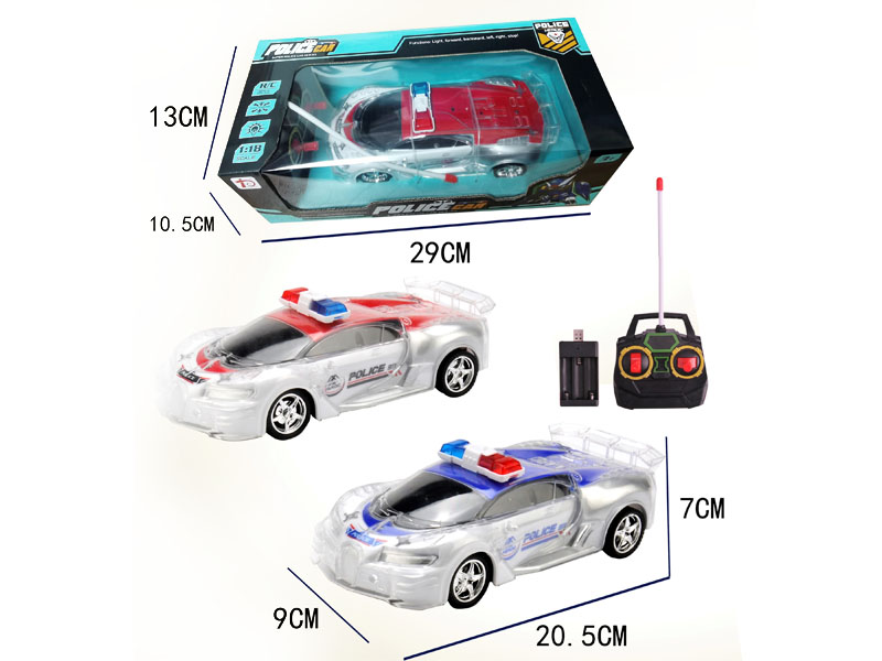 1:18 R/C Police Car(2C) toys