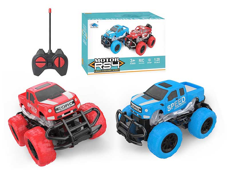 1:28 R/C Cross-country Car 4Ways(2C) toys