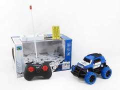 1:43 R/C Police Car 4Ways W/Charger(2C)