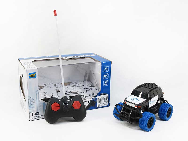 1:43 R/C Police Car 4Ways(2C) toys