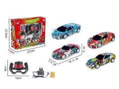 1:24 R/C Car 4Ways W/Charge(4S) toys