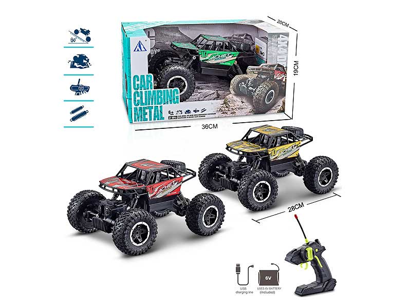 2.4G 1:14 R/C 4Wd Metal Car W/Charge(3C) toys