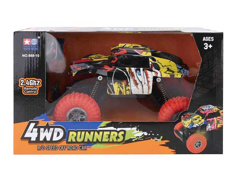 2.4G 1:16 R/C 4Wd Car W/Charge(3S3C) toys